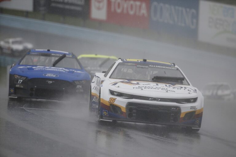 NASCAR could see its first oval race with rain tires this year
