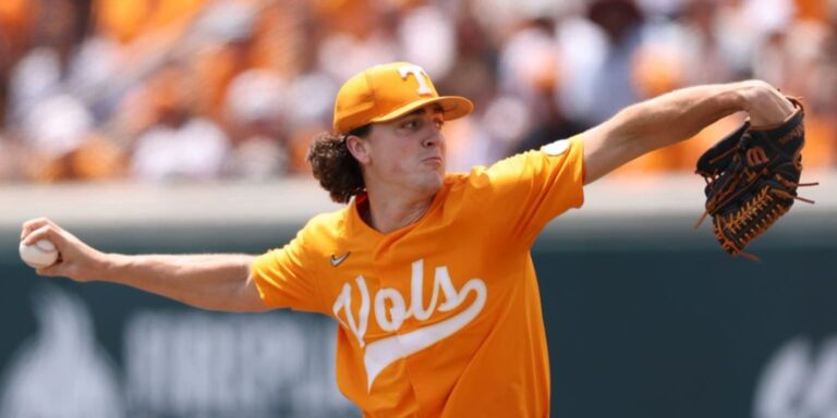 Chase Dollander strikes out seven for Tennessee in Desert Invitational