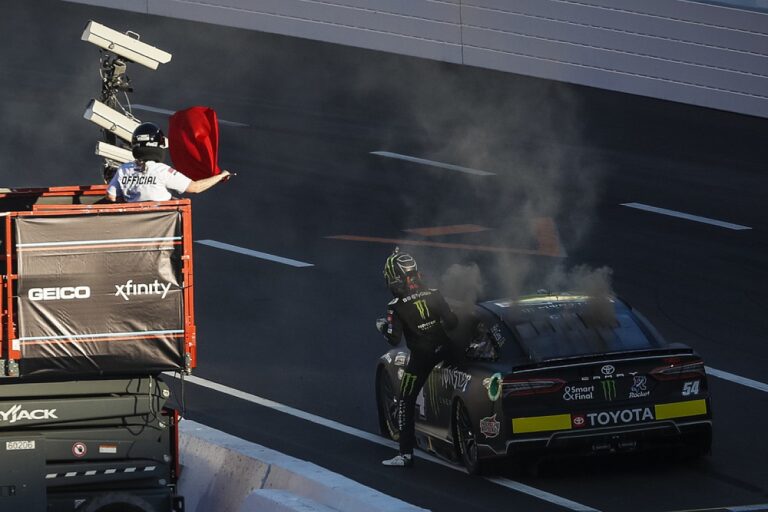 NASCAR says Ty Gibbs car fire an “isolated incident”