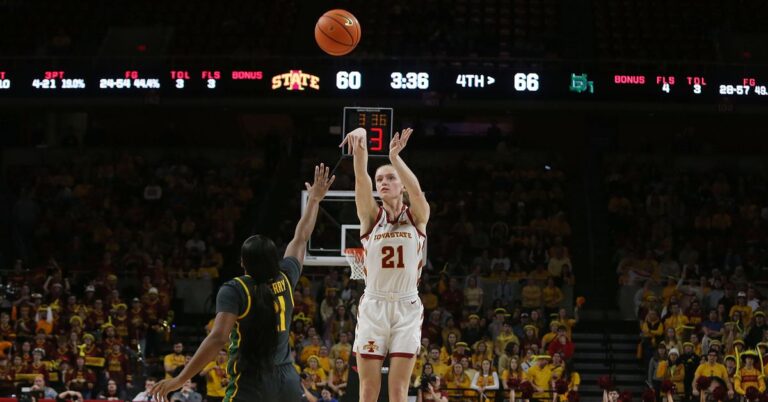 NCAAW: No. 22 Iowa State Cyclones secure win No. 750 for Bill Fennelly