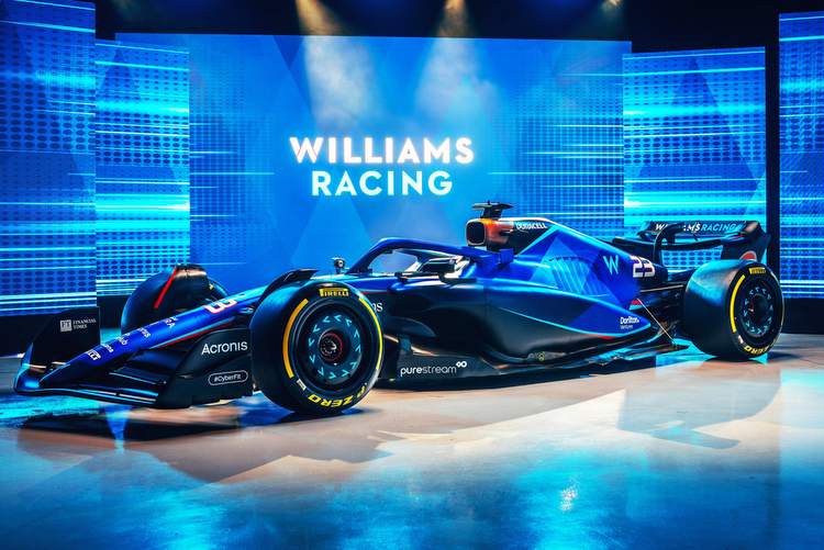 Williams reveal 2023 F1 livery, announce Gulf deal