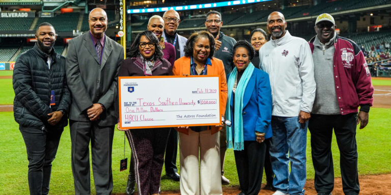 Astros Foundation funding new ballparks at Texas Southern University