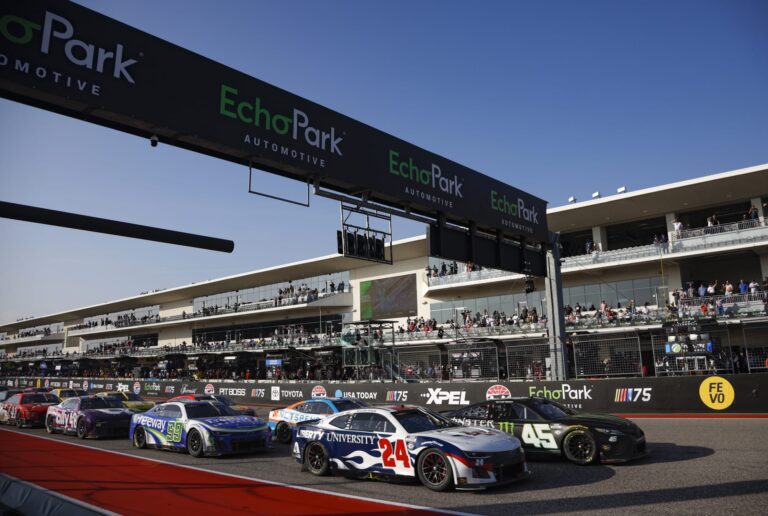 Who won the Echopark Automotive Grand Prix?