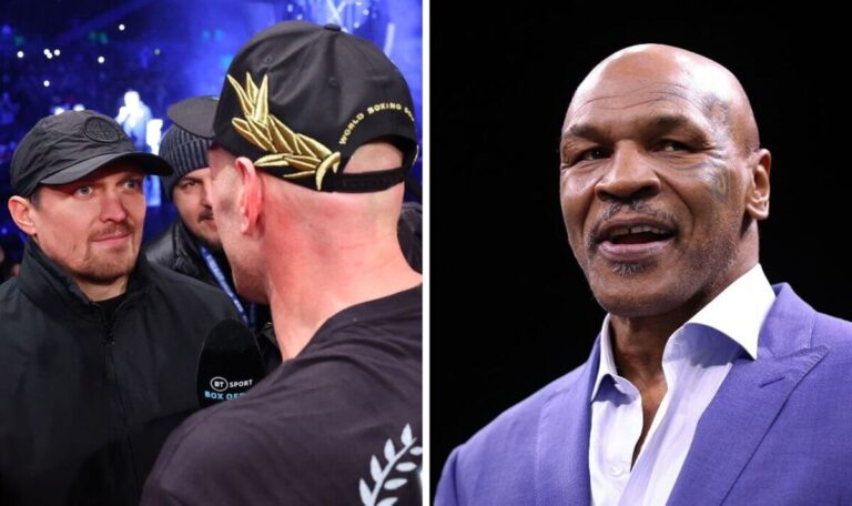 Mike Tyson lends Oleksandr Usyk surprising tactical advice ahead of Tyson Fury showdown | Boxing | Sport