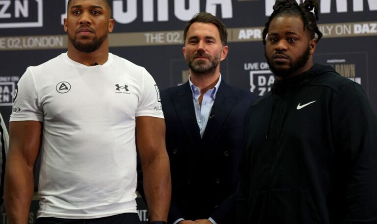 Anthony Joshua ticket prices slashed for Jermaine Franklin clash after Eddie Hearn comment | Boxing | Sport