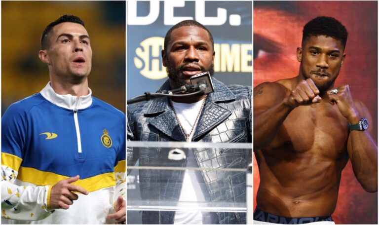 Floyd Mayweather’s worth five times Anthony Joshua and nearly as much as Cristiano Ronaldo | Boxing | Sport