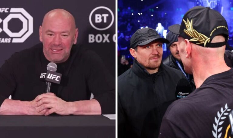 UFC president Dana White says what everyone is thinking about Tyson Fury vs Oleksandr Usyk | Boxing | Sport
