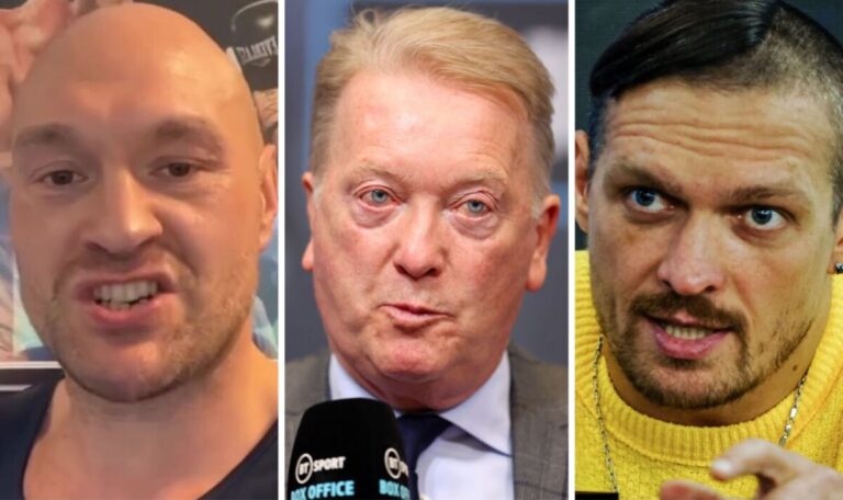 Warren throws shade at Fury over Usyk fight breaking down | Boxing | Sport