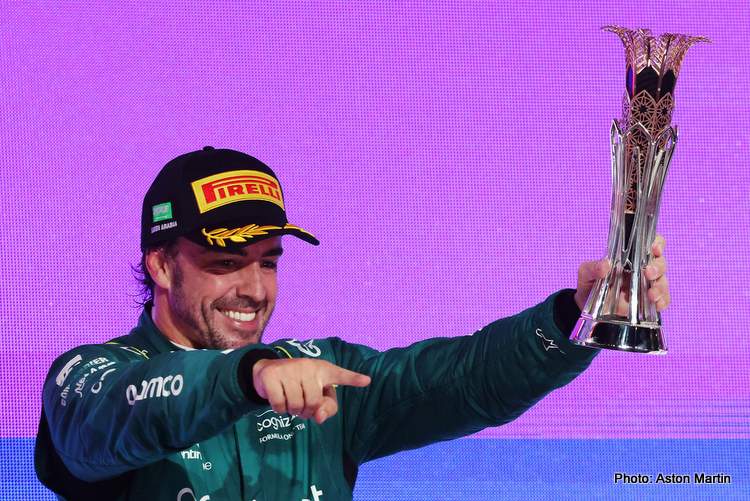 Alonso gets his Jeddah podium back