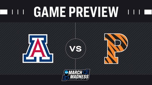 Men's Game Previews: No. 15 Princeton vs. No. 2 Arizona