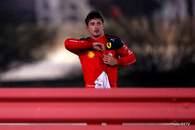 Displeased Leclerc meets Elkann with Ferrari in F1 crisis
