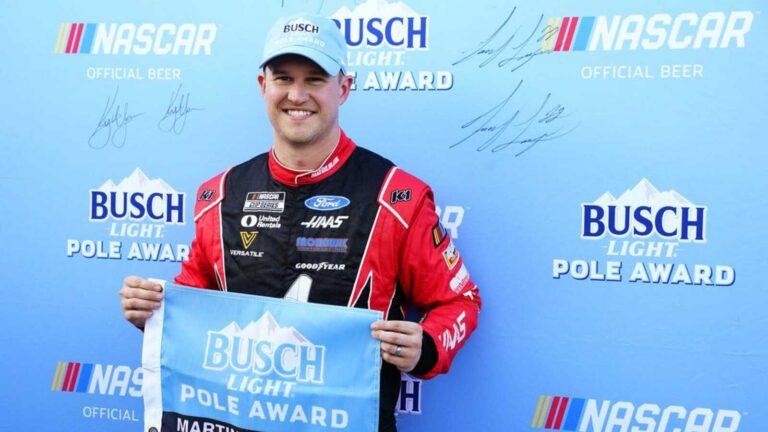 Ryan Preece captures first career pole at Martinsville