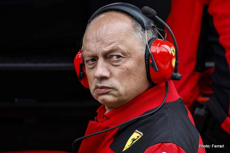 Vasseur: Everyone very motivated, focused and drivers support us
