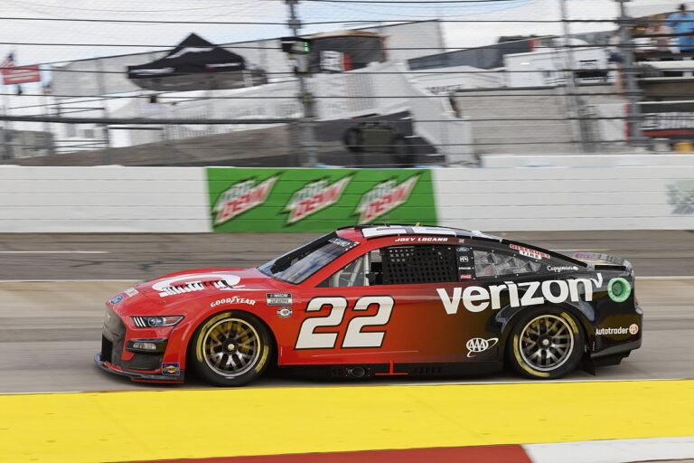 Logano “pretty stoked” with second after eventful race