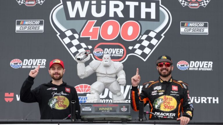 Martin Truex Jr.’s crew chief addresses shouting match during Würth 400 at Dover