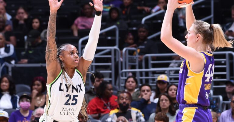 WNBA: Tiffany Mitchell’s defense aids Minnesota Lynx win over Sparks