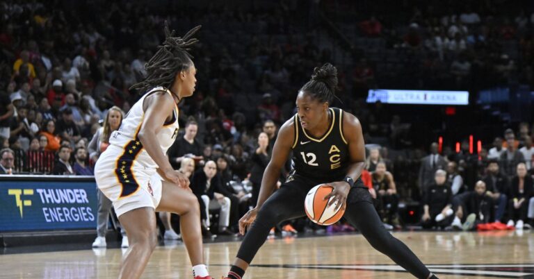 WNBA: A’ja Wilson, Las Vegas Aces face Stewart, New York Liberty