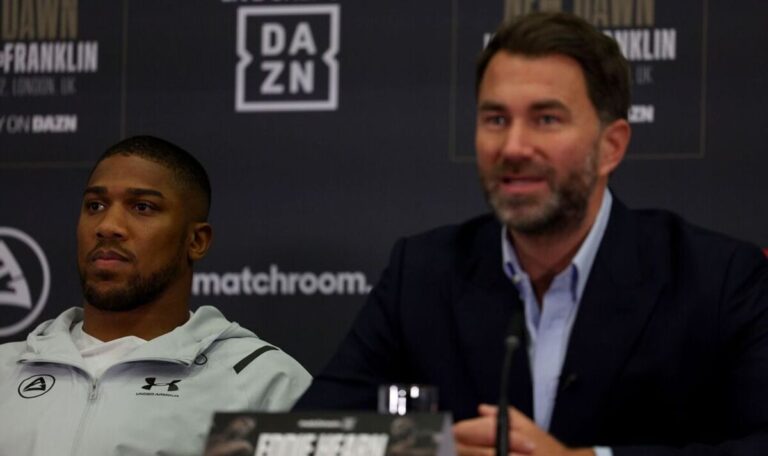 Eddie Hearn discloses Anthony Joshua’s staggering payday vs Deontay Wilder in Saudi Arabia | Boxing | Sport