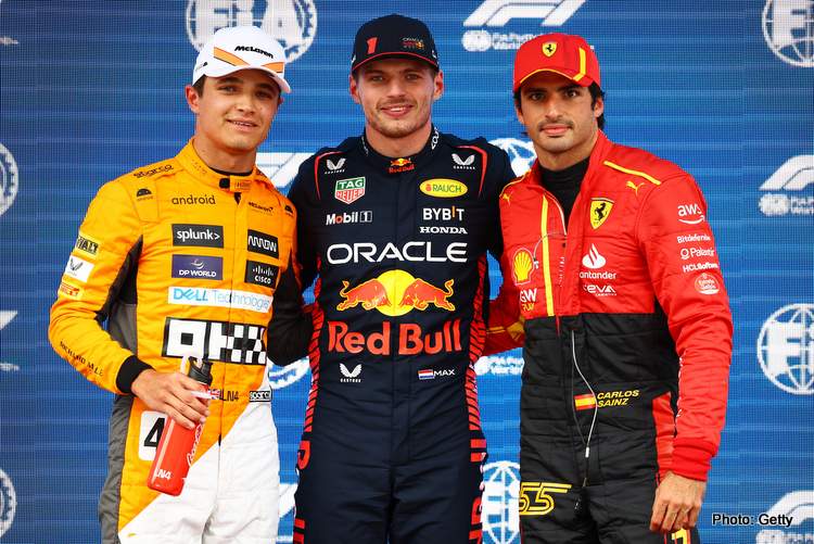 Barcelona Qualifying Top Three Press Conference