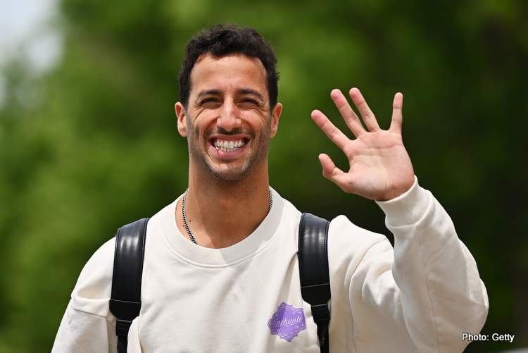 Ricciardo: Stoked to be back on track with Red Bull family