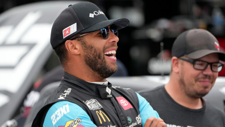 Bubba Wallace claps back at fan over complaints about IMSA coverage