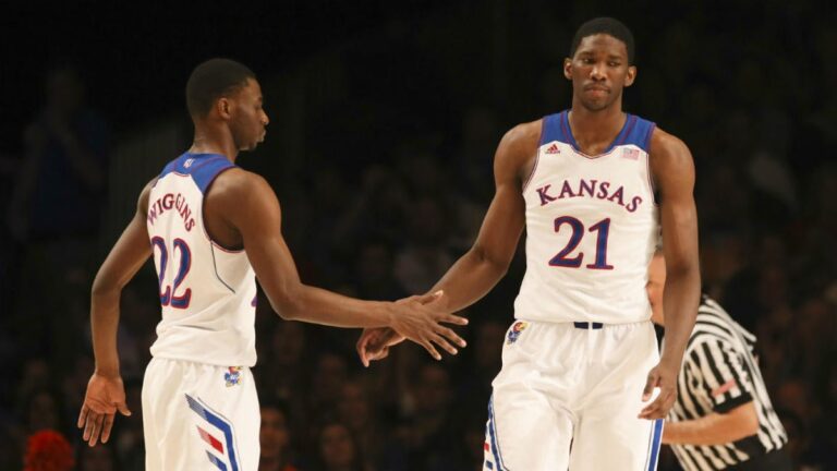 Joel Embiid, Andrew Wiggins among top 10 NBA players to come from Kansas under Bill Self