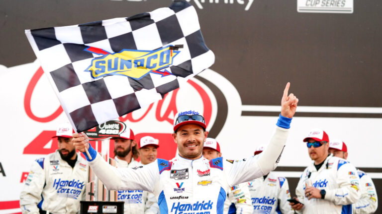 Kyle Larson ‘confident’ for Cook Out 400 after winning first race at Richmond this season