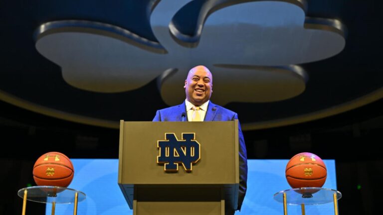 Inside how Notre Dame hired Penn State’s Micah Shrewsberry to succeed Mike Brey as Irish basketball coach