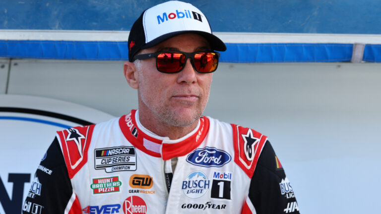 Kevin Harvick raced most of the summer with rib injury after falling in Italy