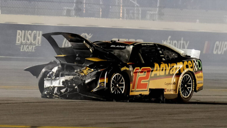 Ryan Blaney’s Daytona crash eerily similar to Dale Earnhardt