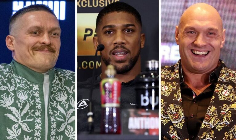 Anthony Joshua left red-faced as Oleksandr Usyk vs Tyson Fury ‘plans’ come to light | Boxing | Sport
