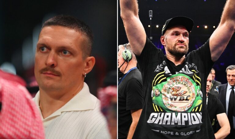 Oleksandr Usyk fires back at Tyson Fury with fresh demand after Francis Ngannou fight | Boxing | Sport