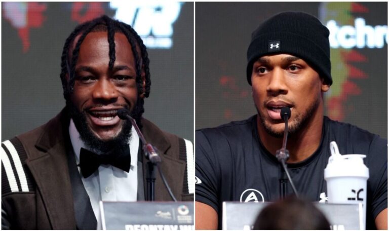 Anthony Joshua’s Deontay Wilder prediction as heavyweight rivals finally meet | Boxing | Sport