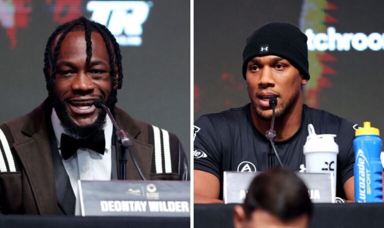 Deontay Wilder and Anthony Joshua stakes are upped ahead of fight | Boxing | Sport