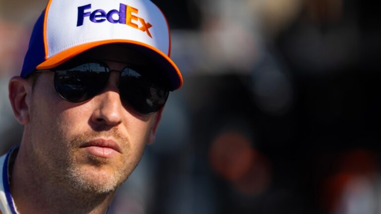 Denny Hamlin wonders if Goodyear tires had different ‘chemical mixture’ at Bristol