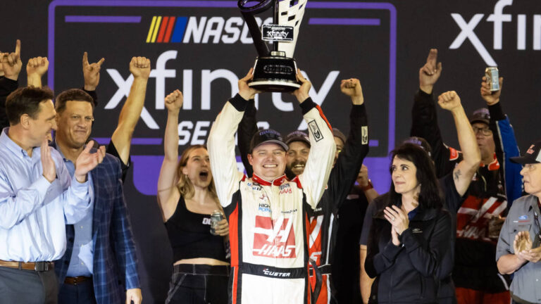Cole Custer wins NASCAR Xfinity championship