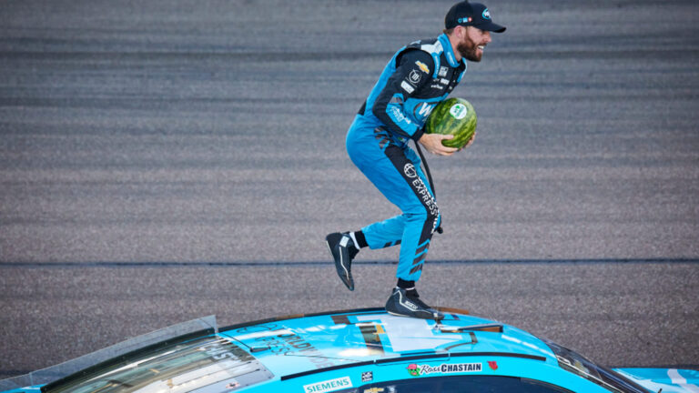 Ross Chastain puts NASCAR on notice after Phoenix win: ‘We’re not going away’