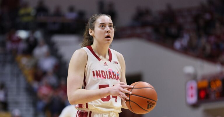 NCAAW: Mackenzie Holmes continues efficient play for Indiana Hoosiers