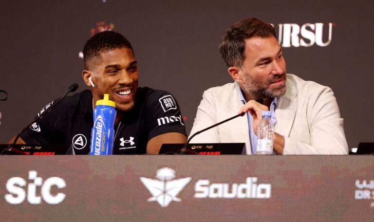 Anthony Joshua has three-fight plan as Eddie Hearn lays out hectic 2024 | Boxing | Sport