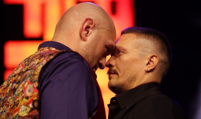 Oleksandr Usyk slams Tyson Fury over earring jibe | Boxing | Sport