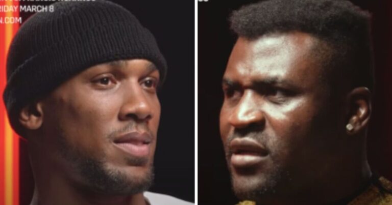 Anthony Joshua brutally shuts down Francis Ngannou in Tyson Fury boast | Boxing | Sport