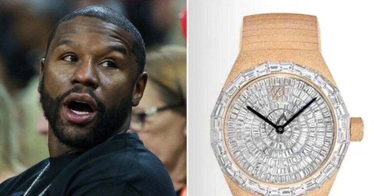 Floyd Mayweather gifted £118k watch for birthday as he celebrates on yacht | Boxing | Sport