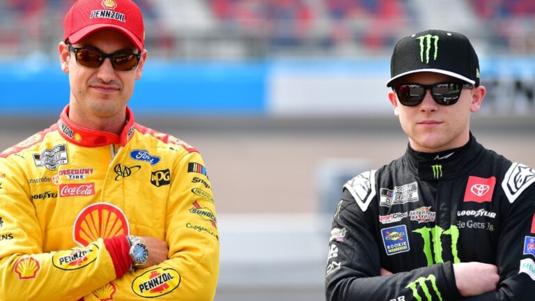 Joey Logano says Ty Gibbs’ words ‘mean nothing to me’ after incident at The Clash