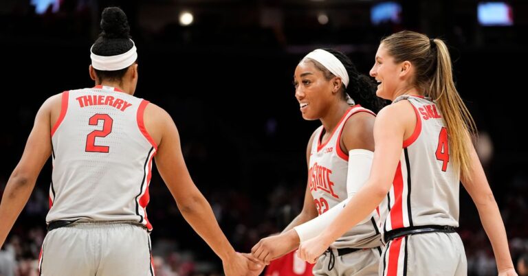 NCAAW: Will the No. 2 Ohio State Buckeyes roll to the Big Ten title?