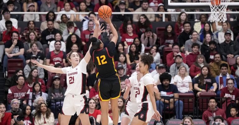 NCAAW: USC Trojans, Stanford Cardinal compete for final Pac-12 title