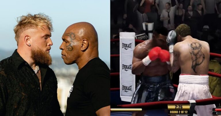 AI predicts Mike Tyson vs Jake Paul fight to end by brutal knockout | Boxing | Sport