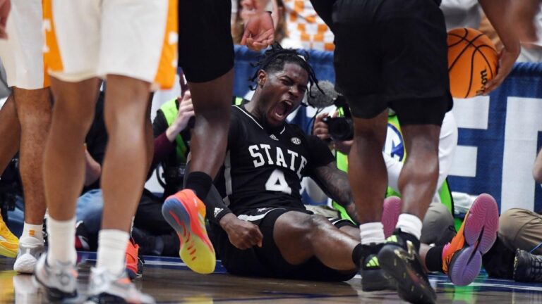 Mississippi State eliminates Tennessee men’s basketball in SEC tournament quarterfinals