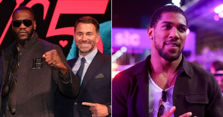 Eddie Hearn ending Deontay Wilder feud could offer Anthony Joshua hint | Boxing | Sport