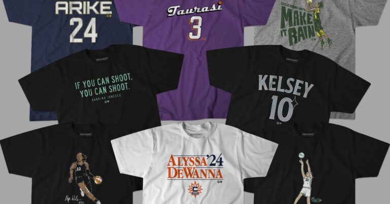 WNBA: Wear your readiness for the 2024 season with Breaking T