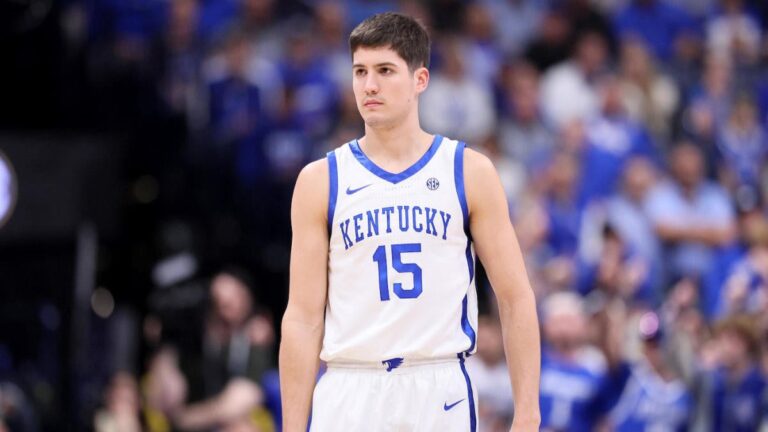 2024 NBA Draft: Kentucky’s Reed Sheppard, college basketball’s national freshman of the year, leaving for pros